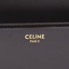Sac à main Celine  Claude en cuir noir - Detail D2 thumbnail