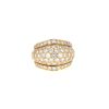 Sortija Cartier Nigeria de oro amarillo y diamantes - 360 thumbnail