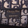 Dior  Book Tote medium model  shopping bag  in blue and beige monogram canvas Oblique - Detail D2 thumbnail