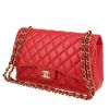 Bolso de mano Chanel  Timeless Jumbo en cuero acolchado rojo - 00pp thumbnail