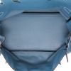 Hermès  Birkin Shoulder bag worn on the shoulder or carried in the hand  in blue jean togo leather - Detail D3 thumbnail