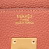 Bolso de mano Hermès  Birkin 35 cm en cuero togo rosa Thé - Detail D2 thumbnail