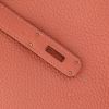 Hermès  Birkin 35 cm handbag  in pink Thé togo leather - Detail D4 thumbnail