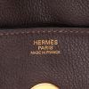 Sac porté épaule Hermès  Lindy 34 cm en cuir Evergrain marron - Detail D2 thumbnail
