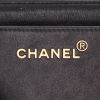 Chanel  Timeless Jumbo handbag  in black quilted leather - Detail D2 thumbnail