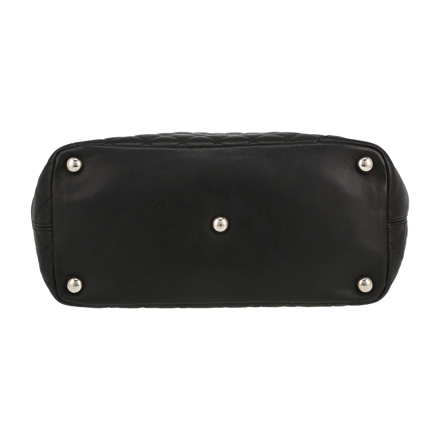 Borsa Chanel  Cambon in pelle trapuntata nera - Detail D1