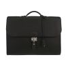 Hermès  Sac à dépêches briefcase  in black togo leather - 360 thumbnail