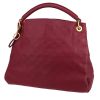 Borsa Louis Vuitton  Artsy modello medio  in pelle monogram con stampa bordeaux - 00pp thumbnail