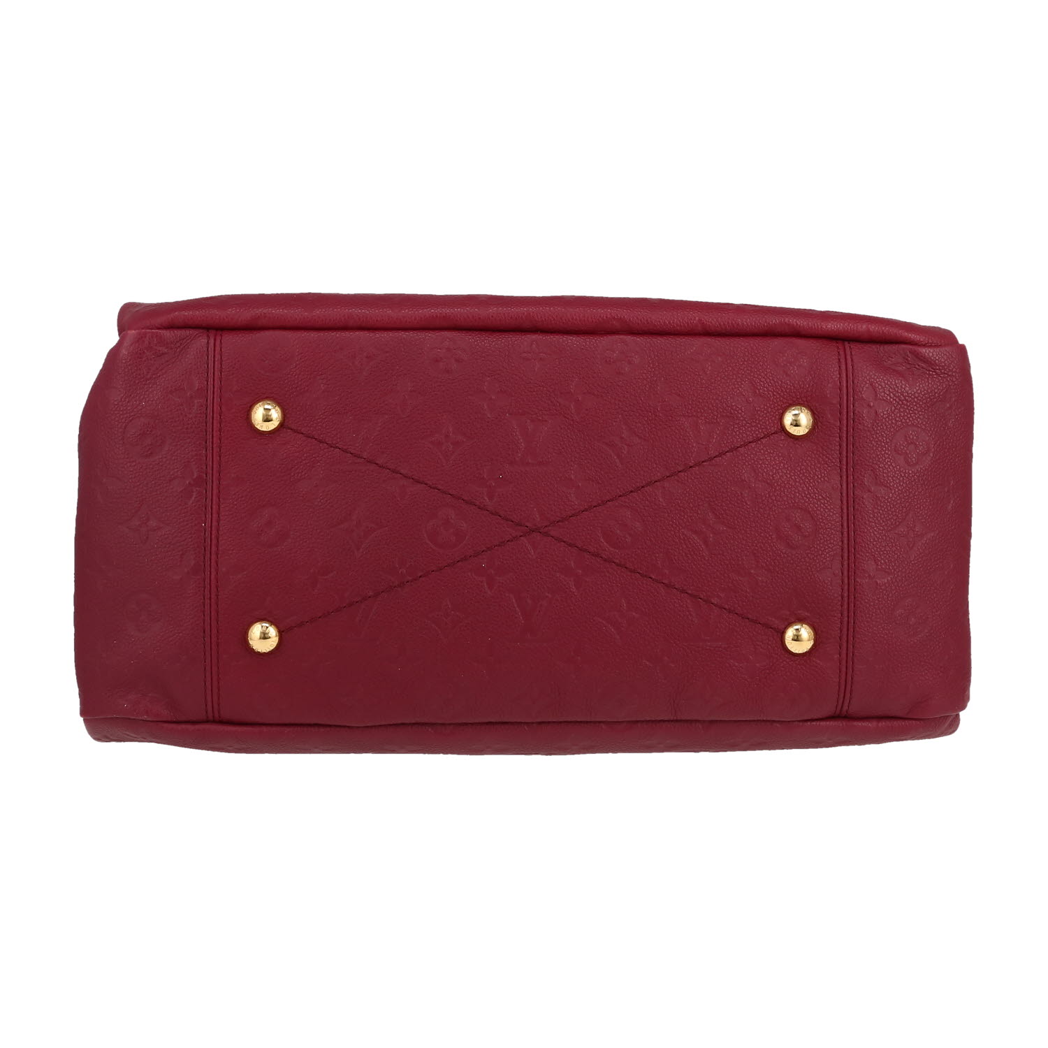 Borsa Louis Vuitton  Artsy modello medio  in pelle monogram con stampa bordeaux - Detail D1