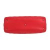 Lady Dior large model  handbag  in red leather cannage - Detail D1 thumbnail