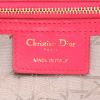 Borsa Dior  Lady Dior modello grande  in pelle cannage rosa - Detail D2 thumbnail