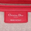 Dior  Lady Dior large model  handbag  in fushia pink leather cannage - Detail D2 thumbnail