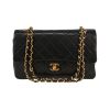 Chanel  Timeless Classic handbag  in black quilted leather - 360 thumbnail