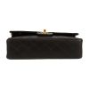 Chanel  Timeless Classic handbag  in black quilted leather - Detail D1 thumbnail