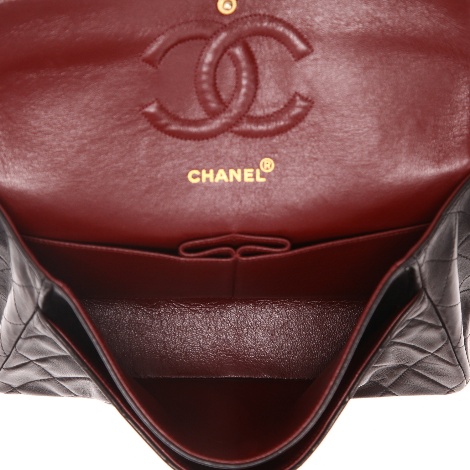 Borsa Chanel  Timeless Classic in pelle trapuntata nera - Detail D3