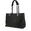 Chanel  Shopping GST handbag  in black quilted grained leather - 00pp thumbnail