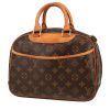 Louis Vuitton  Trouville handbag  in brown monogram canvas  and natural leather - 00pp thumbnail