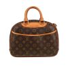 Bolso de mano Louis Vuitton  Trouville en lona Monogram marrón y cuero natural - 360 thumbnail