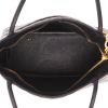 Bolso de mano Chanel  Medaillon en cuero granulado acolchado negro - Detail D3 thumbnail