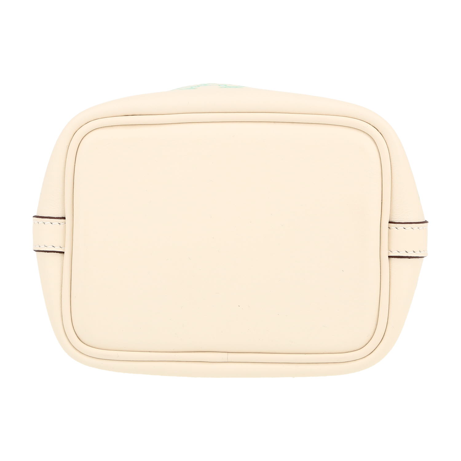 Borsa Hermès  Picotin Lock modello piccolo  in pelle Swift Nata e verde - Detail D1