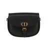 Dior  Bobby small model  shoulder bag  in black leather - 360 thumbnail