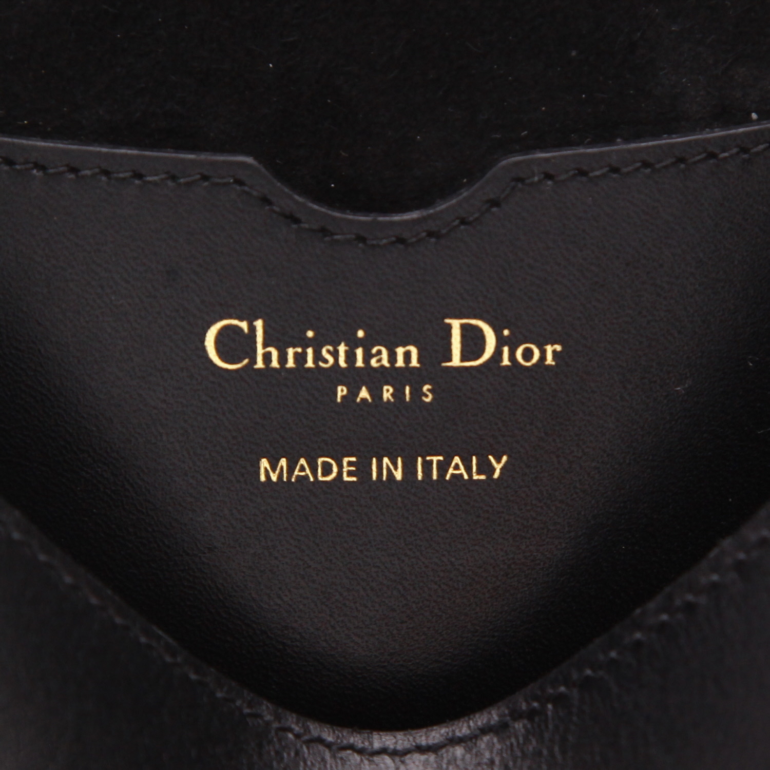 Borsa a tracolla Dior  Bobby modello medio  in pelle nera - Detail D2