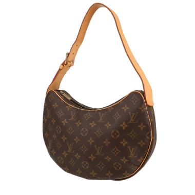 Bolso de mano Louis Vuitton  Croissant en lona Monogram y cuero natural