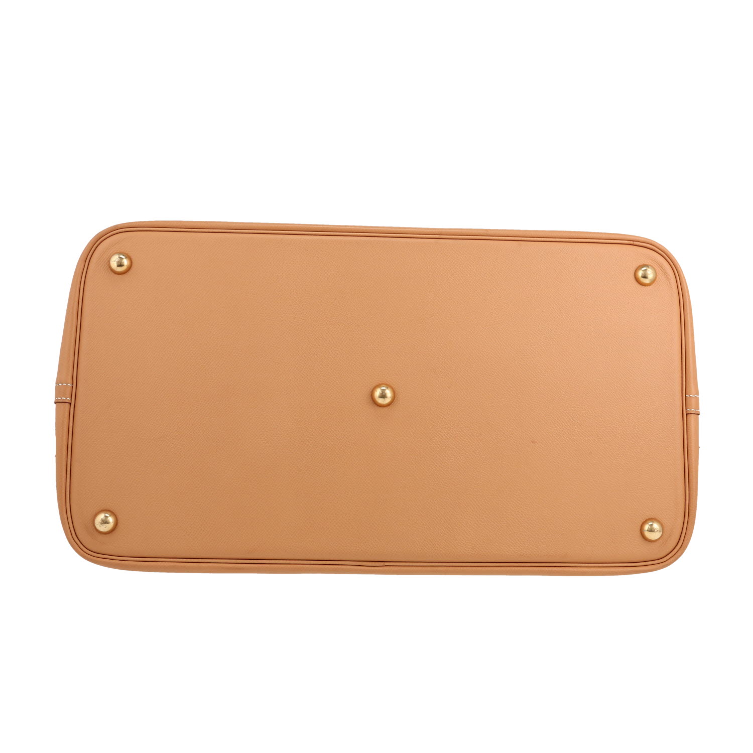 Hermès  Bolide 45 cm weekend bag  in natural Courchevel leather - Detail D1