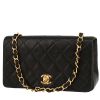 Chanel  Mademoiselle shoulder bag  in black quilted leather - 00pp thumbnail