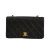 Chanel  Mademoiselle shoulder bag  in black quilted leather - 360 thumbnail