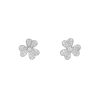 Paire de boucles d'oreilles Prix du neuf : 19 400 Frivole petit modèle en or blanc et diamants - 00pp thumbnail