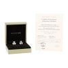 Van Cleef & Arpels Frivole small model earrings in white gold and diamonds - Detail D2 thumbnail