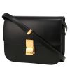 Bolso bandolera Celine  Classic Box en cuero box negro - 00pp thumbnail