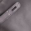 Borsa Hermès  Birkin 35 cm in pelle Evergrain nera - Detail D4 thumbnail