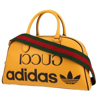 Sac à main Gucci  Duffle en cuir jaune