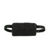 Bottega Veneta  Cassette clutch-belt  in black intrecciato leather - 360 thumbnail