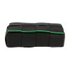 Bottega Veneta  Cassette clutch-belt  in black intrecciato leather - Detail D1 thumbnail