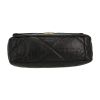 Chanel  19 shoulder bag  in black quilted leather - Detail D1 thumbnail