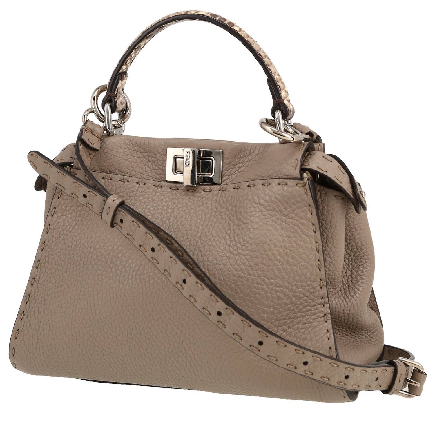 Dooney & Bourke Borsa A Tracolla In Pelle Florentine – Grande Satchel Color Ciottolo, Con Tracolla Regolabile E Staccabile