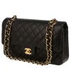 Sac à main Chanel  Timeless Classic en cuir matelassé noir - 00pp thumbnail