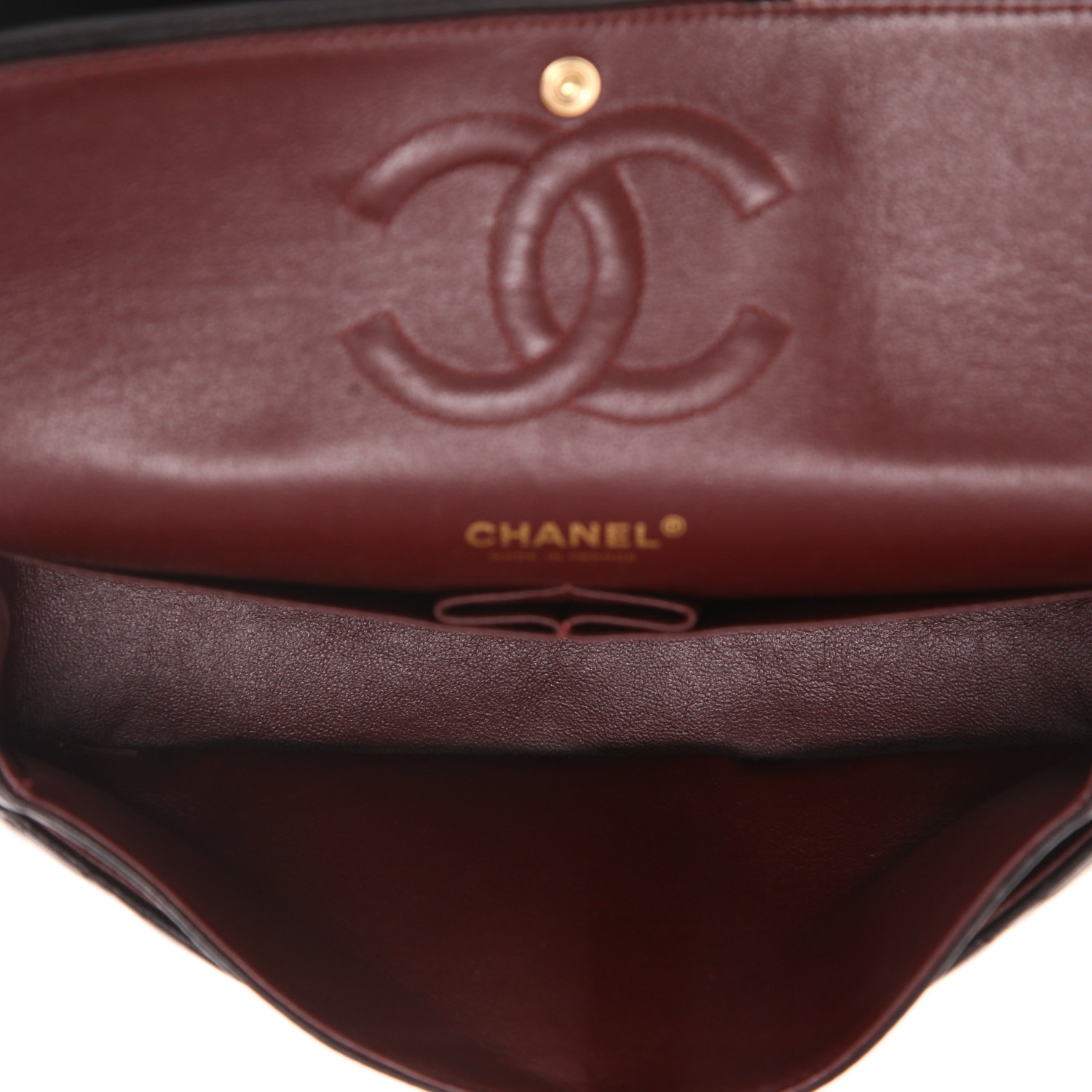 Chanel  Timeless Classic handbag  in black quilted leather - Detail D3