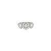 Anello Tiffany & Co Circlet in platino e diamanti - 360 thumbnail