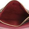 Louis Vuitton   shoulder bag  monogram canvas  and burgundy leather - Detail D4 thumbnail