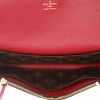 Louis Vuitton  Emilie wallet  in brown monogram canvas  and red leather - Detail D3 thumbnail