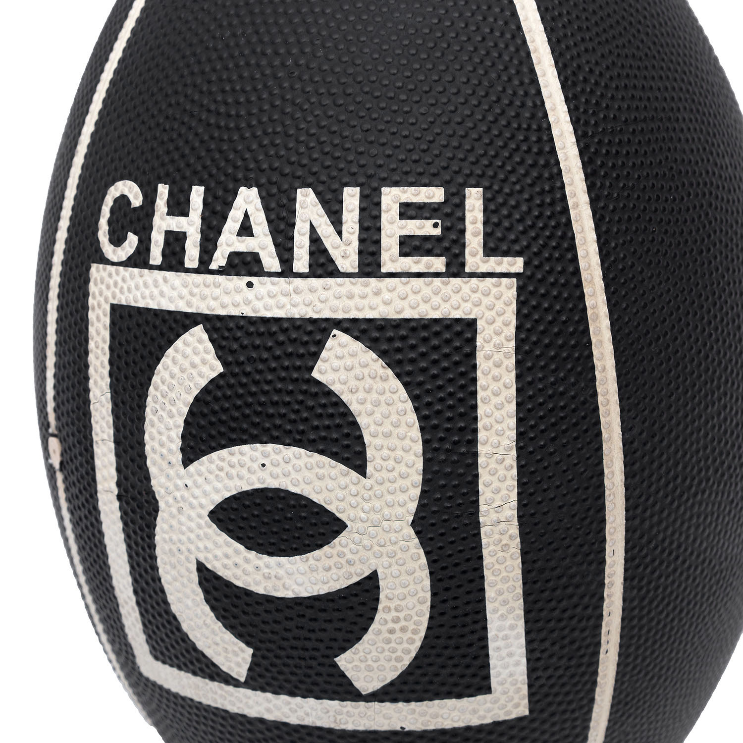CHANEL, Ballon de rugby - circa 2000 - Detail D3