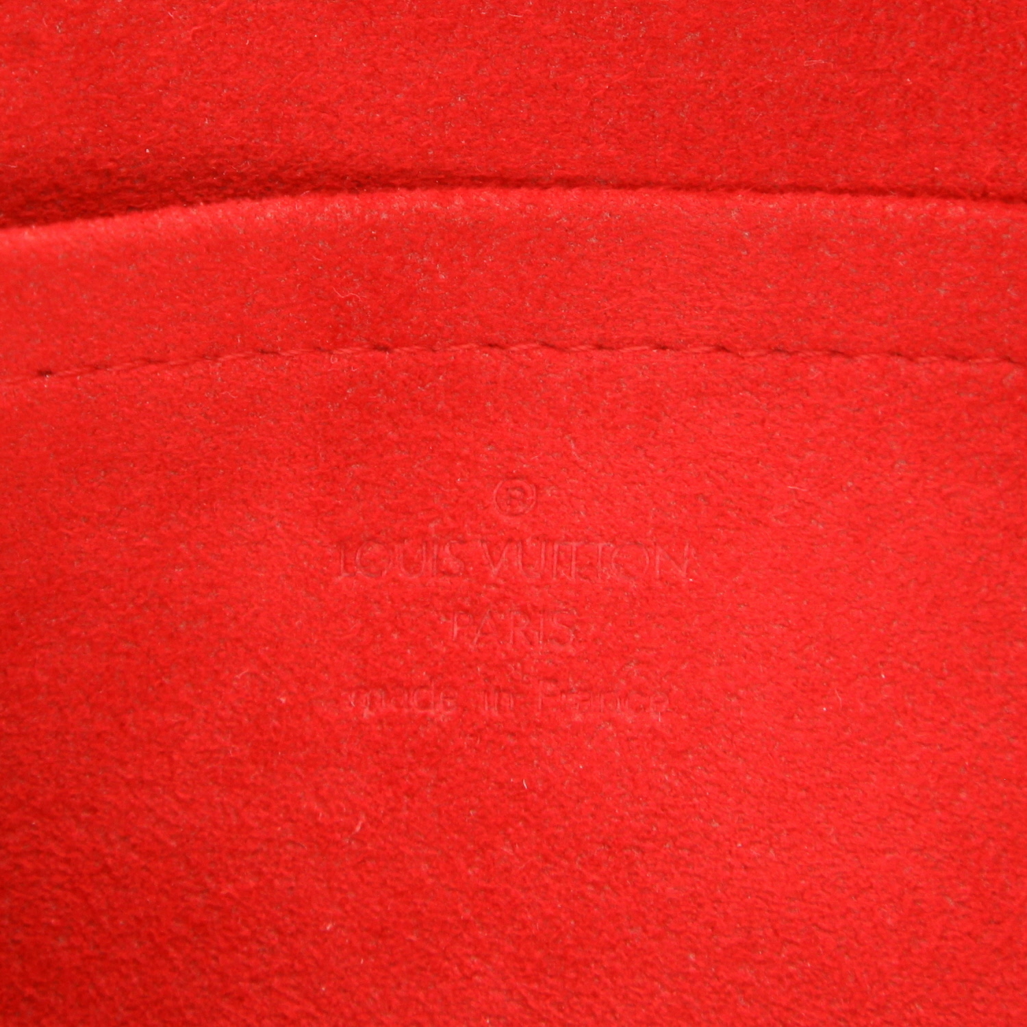 Sac à main Louis Vuitton  Ravello en toile damier ébène et cuir glacé marron - Detail D2