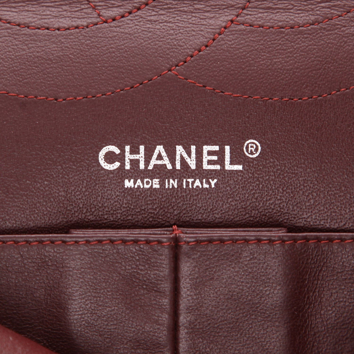 Sac à main Chanel 2.55 en cuir vieilli noir - Detail D2