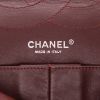 Chanel 2.55 handbag  in black burnished leather - Detail D2 thumbnail