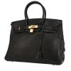 Hermès  Birkin 35 cm handbag  in black Evergrain leather - 00pp thumbnail