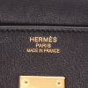 Hermès  Birkin 35 cm handbag  in black Evergrain leather - Detail D2 thumbnail